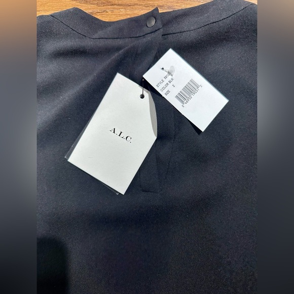 NWT A.L.C Silk Cami w/ Velvet Pocket. Sz 2 Small - Picture 6 of 6